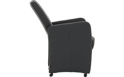 Goossens excellent eetkamerstoel riva grijs leer - 8181422-04