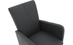 Goossens excellent eetkamerstoel riva grijs leer - 8181422-04