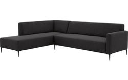 Goossens hoekbank key west grijs stof - 8181529-368-02-gespiegeld