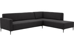 Goossens hoekbank key west grijs stof - 8181529-368-02