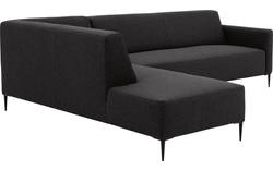 Goossens hoekbank key west grijs stof - 8181529-368-01-gespiegeld