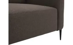 Goossens hoekbank key west bruin stof - 8181529-370-01-gespiegeld