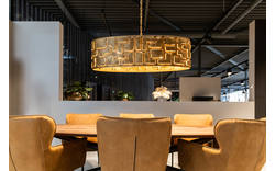 Goossens excellent hanglamp cecile brons metaal - 8181558-6