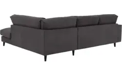 Goossens hoekbank jonas grijs stof - 8181633-1456-01