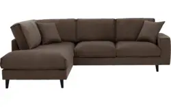 Goossens hoekbank jonas grijs stof - 8181633-1458-01-gespiegeld