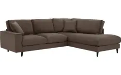 Goossens hoekbank jonas grijs stof - 8181633-1458-01