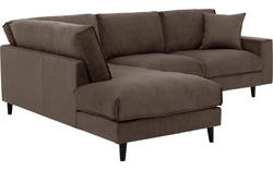 Goossens hoekbank jonas grijs stof - 8181633-1458-01-gespiegeld