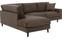 Goossens hoekbank jonas grijs stof - 8181633-1458-01-gespiegeld