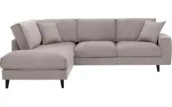 Goossens hoekbank jonas beige stof - 8181633-1459-01-gespiegeld