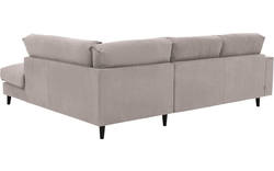 Goossens hoekbank jonas beige stof - 8181633-1459-01