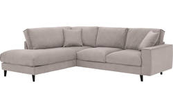 Goossens hoekbank jonas beige stof - 8181633-1459-04-gespiegeld