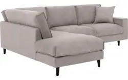Goossens hoekbank jonas beige stof - 8181633-1459-01-gespiegeld
