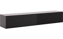Goossens excellent tv meubel monza easy zwart mdf - 8181727-01