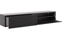 Goossens excellent tv meubel monza easy zwart mdf - 8181727-01