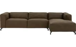 Goossens loungebank calvin groen micro leer - 8181732-01