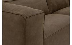 Goossens loungebank calvin groen micro leer - 8181732-01