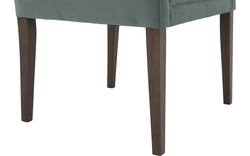 Goossens eetkamerstoel pearl groen stof - 8181735-02