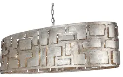 Goossens excellent hanglamp cecile zilver metaal - 8181744