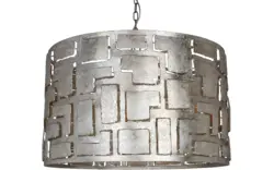 Goossens excellent hanglamp cecile zilver metaal - 8181746