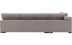 Goossens hoekbank nora grijs stof - 8190040-01