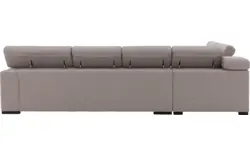 Goossens hoekbank nora grijs stof - 8190040-01