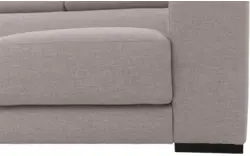Goossens hoekbank nora grijs stof - 8190040-01