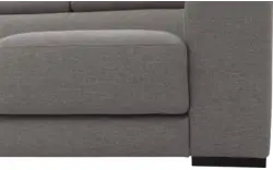 Goossens hoekbank nora grijs stof - 8190040-207-01