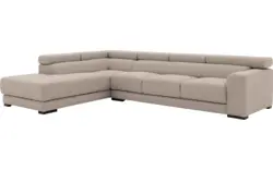 Goossens hoekbank nora beige stof - 8190040-209-01