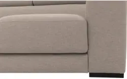 Goossens hoekbank nora beige stof - 8190040-209-01