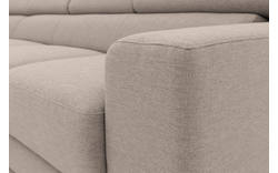 Goossens hoekbank nora beige stof - 8190040-209-01