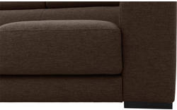 Goossens hoekbank nora bruin stof - 8190040-211-01