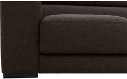 Goossens hoekbank nora bruin stof - 8190040-213-01-gespiegeld