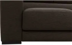 Goossens hoekbank nora bruin stof - 8190040-213-01-gespiegeld