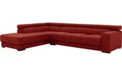 Goossens hoekbank nora rood stof - 8190040-216-01