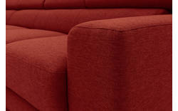 Goossens hoekbank nora rood stof - 8190040-216-01