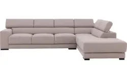 Goossens hoekbank nora grijs stof - 8190040-gespiegeld-01
