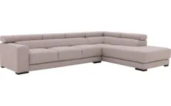Goossens hoekbank nora grijs stof - 8190040-gespiegeld-01
