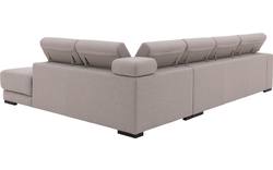 Goossens hoekbank nora grijs stof - 8190040-gespiegeld-01