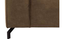 Goossens hoekbank calvin groen micro leer - 8190066-626-01-gespiegeld