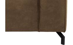 Goossens hoekbank calvin groen micro leer - 8190066-626-01