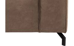 Goossens hoekbank calvin bruin micro leer - 8190066-627-01