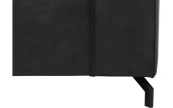 Goossens hoekbank calvin grijs micro leer - 8190066-634-01