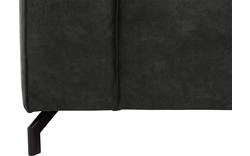 Goossens hoekbank calvin grijs micro leer - 8190066-635-01-gespiegeld