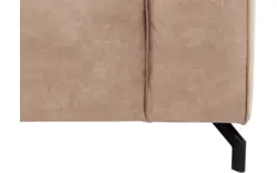 Goossens hoekbank calvin beige micro leer - 8190066-637-01