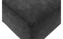 Goossens hocker calvin grijs micro leer - 8190100-634-01