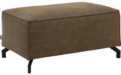 Goossens hocker calvin groen micro leer - 8190107-626-02