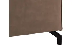 Goossens hocker calvin bruin micro leer - 8190107-627-01