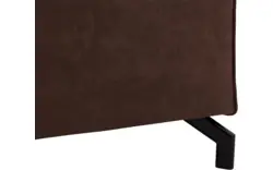 Goossens hocker calvin bruin micro leer - 8190107-631-01