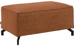 Goossens hocker calvin bruin micro leer - 8190107-633-02