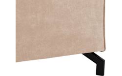 Goossens hocker calvin beige micro leer - 8190107-637-01